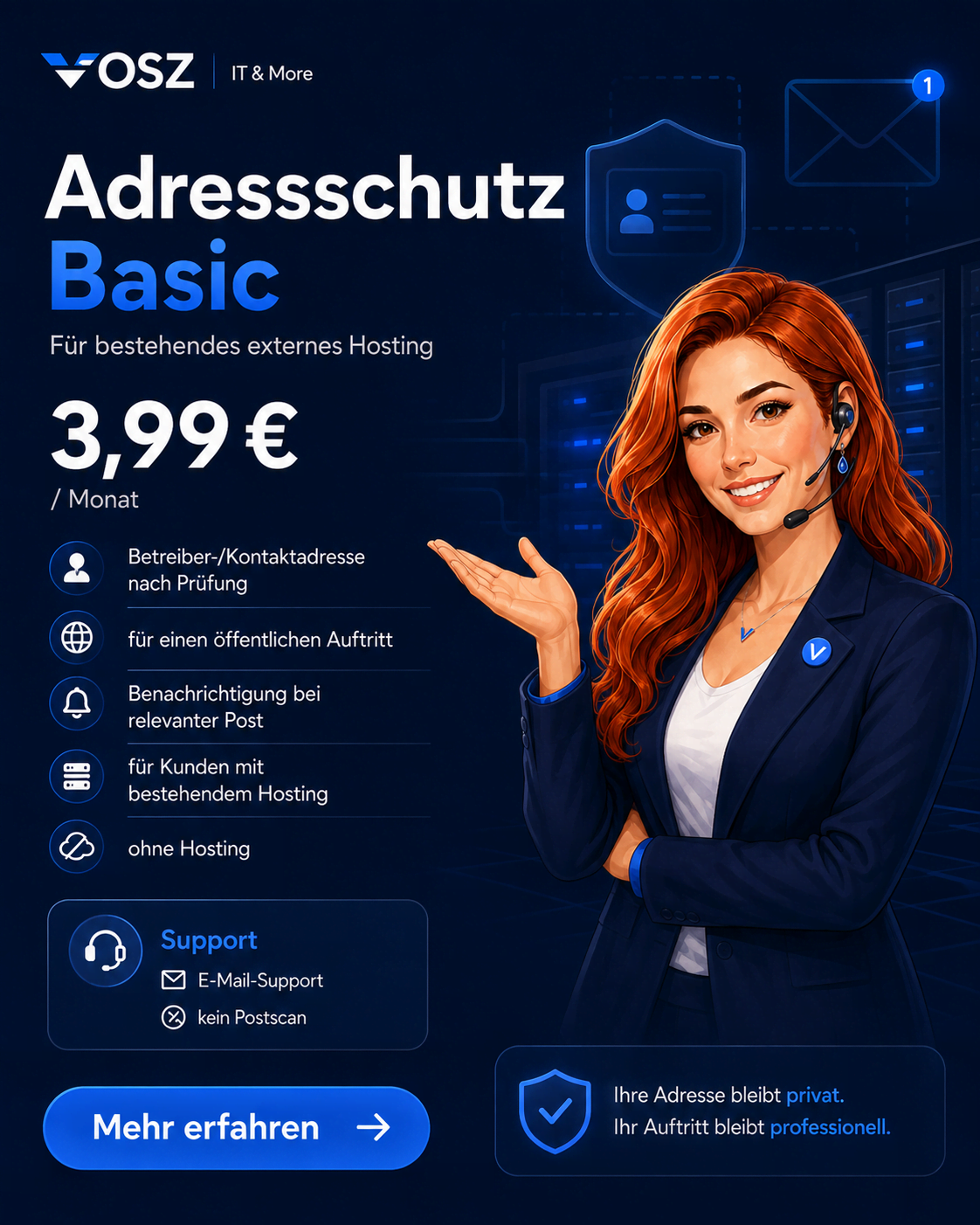 Adressschutz Basic von VOSZ IT & More